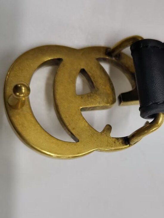 Gucci GG Logo Thin Belt Black 20mm Everyday Luxury